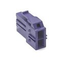Molex 6.5mm WTB Recpt Hse PBTP Purple 2Ckt 151049-2204